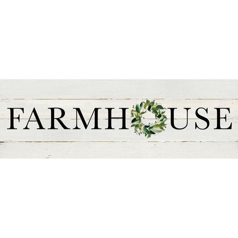 Farmhouse Black Modern Wood Framed Art Print by Robinson, Carol