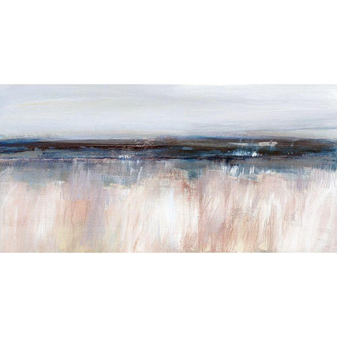 Tide at Dawn White Modern Wood Framed Art Print by Jill, Susan