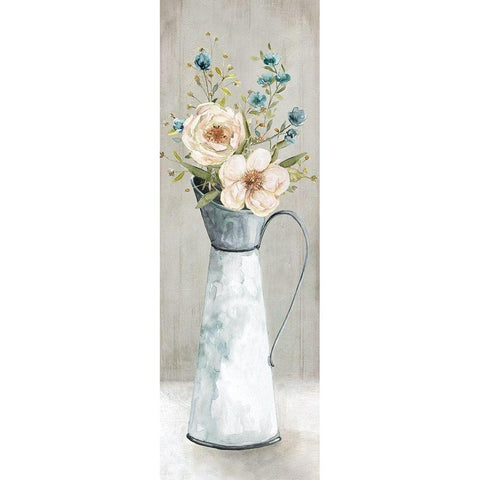 Provincial Bouquet II White Modern Wood Framed Art Print by Robinson, Carol