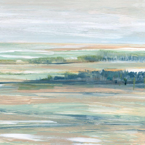 Near Tully II Black Ornate Wood Framed Art Print with Double Matting by Jill, Susan