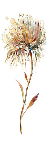 Fall Sketchbook IV White Modern Wood Framed Art Print with Double Matting by Troise Heidel, Theresa