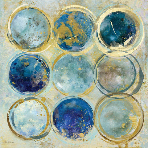 Alignment III White Modern Wood Framed Art Print by Robinson, Carol