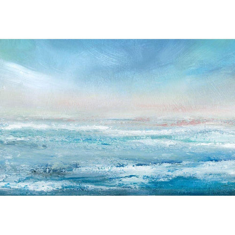 Tempest Calm Gold Ornate Wood Framed Art Print with Double Matting by Robinson, Carol