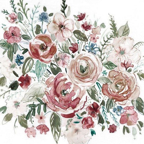 Spice Garden Black Modern Wood Framed Art Print by Robinson, Carol