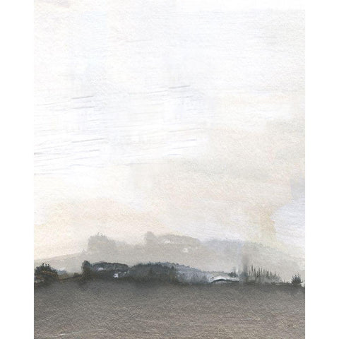 Miles Away II Black Modern Wood Framed Art Print by Jill, Susan