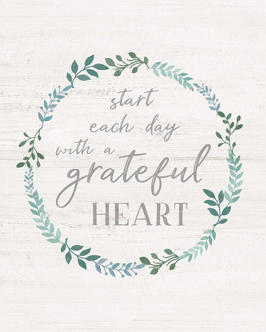 Start Each Day Black Ornate Wood Framed Art Print with Double Matting by Carpentieri, Natalie