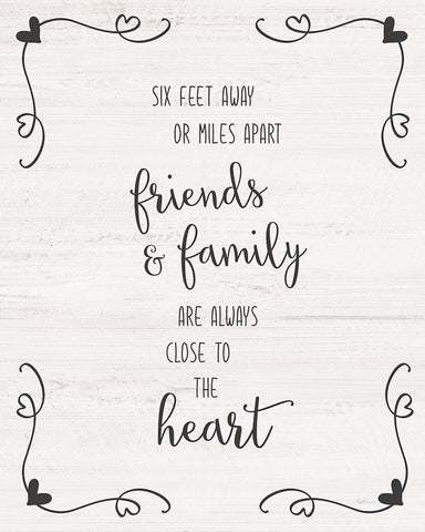 Six Feet White Modern Wood Framed Art Print with Double Matting by Carpentieri, Natalie