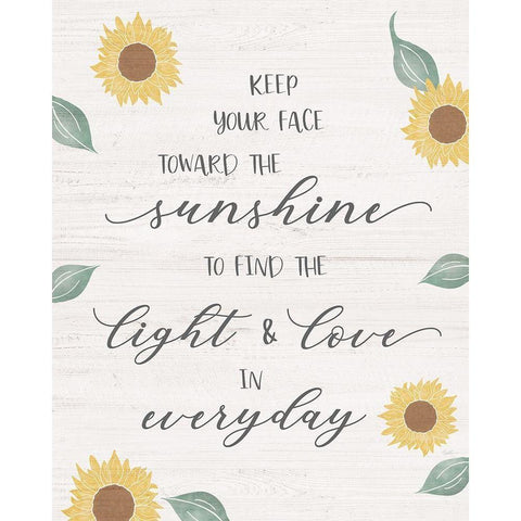 Toward The Sun White Modern Wood Framed Art Print by Carpentieri, Natalie