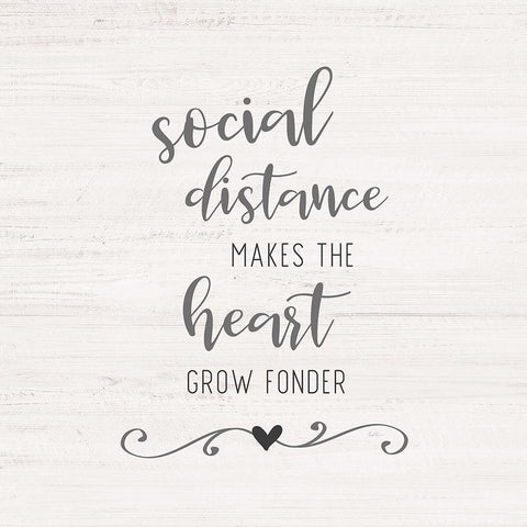 Heart Fonder Black Ornate Wood Framed Art Print with Double Matting by Carpentieri, Natalie