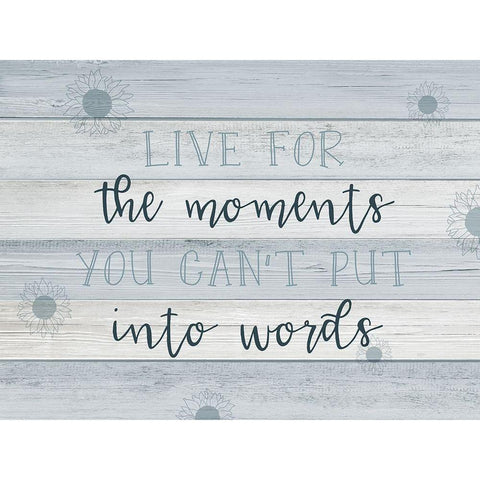 Moments into Words Black Modern Wood Framed Art Print by CAD Designs