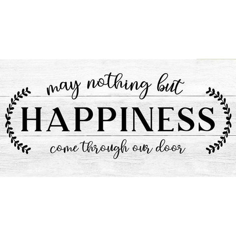 Through Our Door Gold Ornate Wood Framed Art Print with Double Matting by CAD Designs