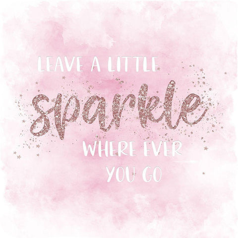 Sparkle White Modern Wood Framed Art Print by Carpentieri, Natalie