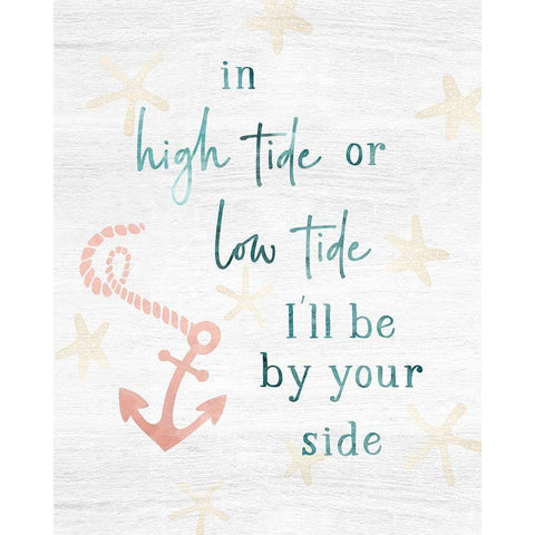 High Tide Gold Ornate Wood Framed Art Print with Double Matting by Carpentieri, Natalie