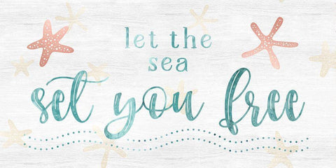 Sea Free Black Ornate Wood Framed Art Print with Double Matting by Carpentieri, Natalie