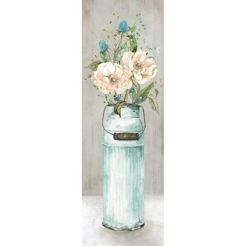 Provincial Bouquet III Black Modern Wood Framed Art Print by Robinson, Carol