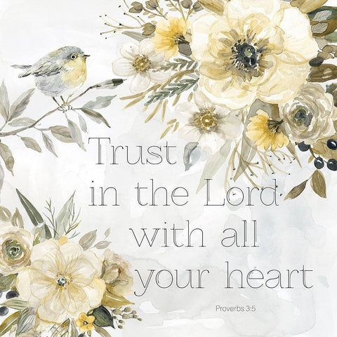 Sunny Scriptures I Black Modern Wood Framed Art Print by Robinson, Carol