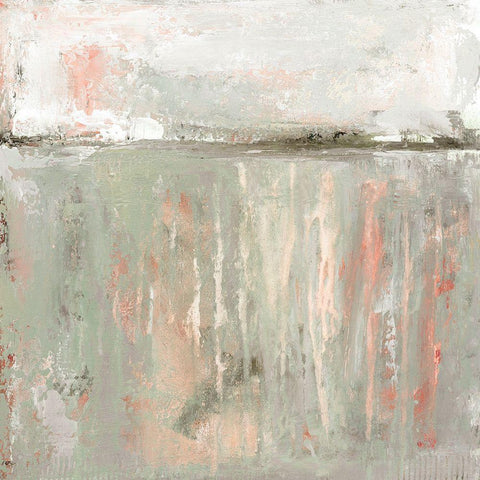 Softer Days Black Modern Wood Framed Art Print by Robinson, Carol