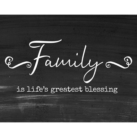 Greatest Blessing Gold Ornate Wood Framed Art Print with Double Matting by Murray, Amanda