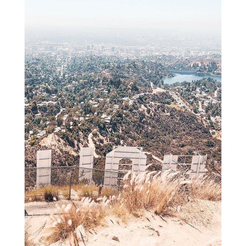 Hollywood II Black Modern Wood Framed Art Print with Double Matting by Carpentieri, Natalie