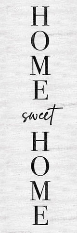 Sweet Home Black Ornate Wood Framed Art Print with Double Matting by Carpentieri, Natalie