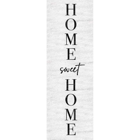 Sweet Home White Modern Wood Framed Art Print by Carpentieri, Natalie
