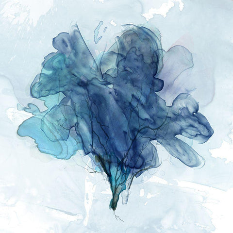 Coastal Coral III Gold Ornate Wood Framed Art Print with Double Matting by Robinson, Carol