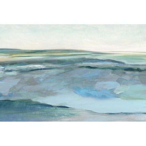 Low Tide White Modern Wood Framed Art Print by Robinson, Carol