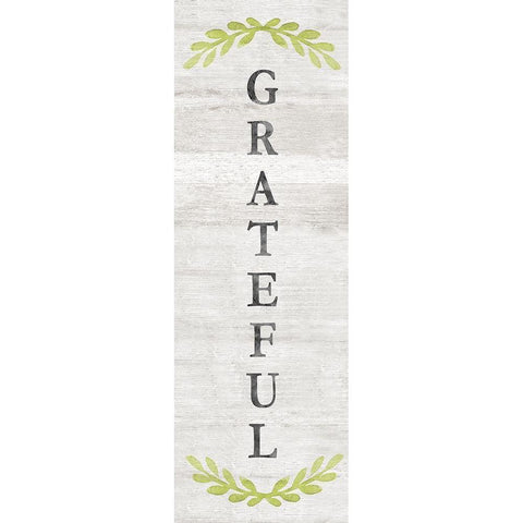 Grateful White Modern Wood Framed Art Print by Carpentieri, Natalie