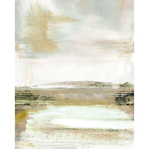 Summer Haze I White Modern Wood Framed Art Print by Shapiro, Judith