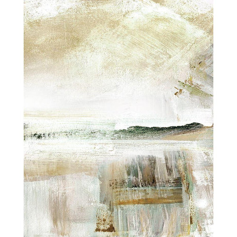 Summer Haze II Black Modern Wood Framed Art Print with Double Matting by Shapiro, Judith