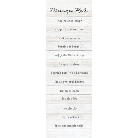 Marriage White Modern Wood Framed Art Print by Carpentieri, Natalie