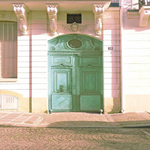 Trente Gold Ornate Wood Framed Art Print with Double Matting by Jill, Susan