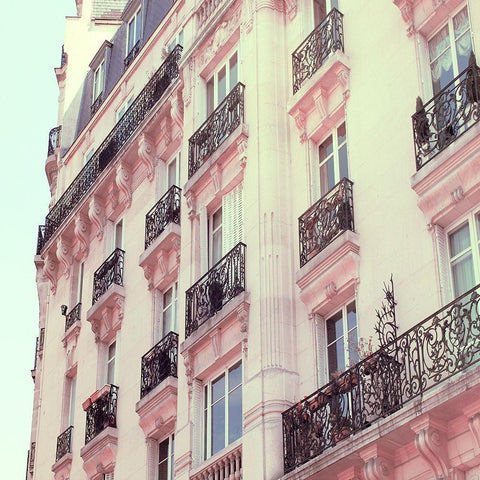 Haussmann Style White Modern Wood Framed Art Print by Jill, Susan