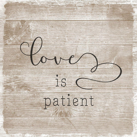 Love Is I Black Ornate Wood Framed Art Print with Double Matting by Carpentieri, Natalie