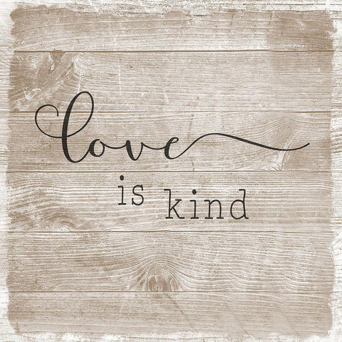 Love Is II White Modern Wood Framed Art Print by Carpentieri, Natalie