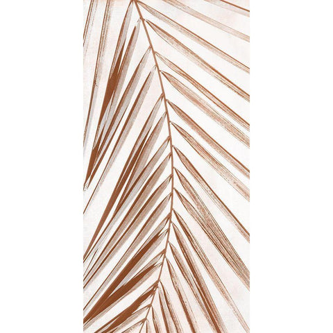 Sedona Frond I Black Modern Wood Framed Art Print with Double Matting by Robinson, Carol