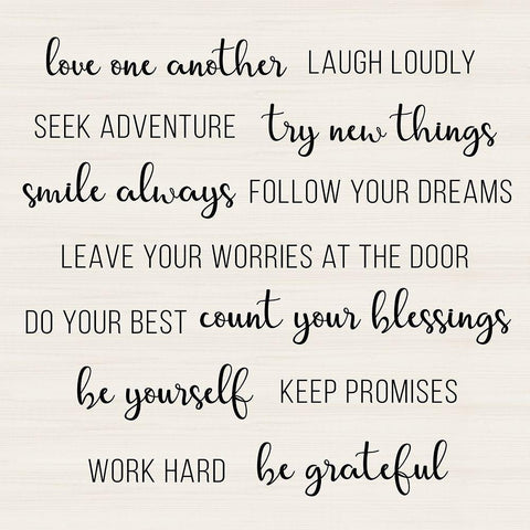 Love One Another Gold Ornate Wood Framed Art Print with Double Matting by CAD Designs