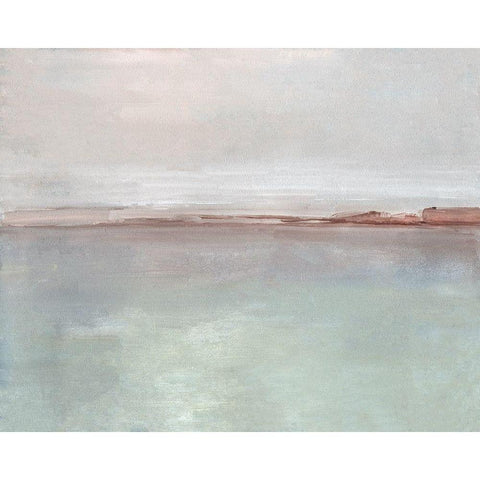 Desert Calm Black Modern Wood Framed Art Print by Swatland, Sally