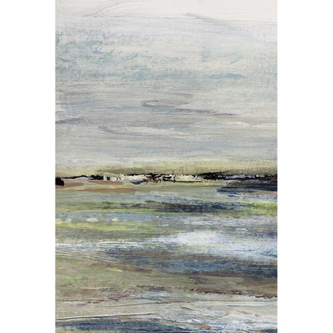 Wetlands I Black Modern Wood Framed Art Print by Jill, Susan