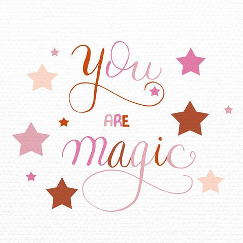 Magic Black Ornate Wood Framed Art Print with Double Matting by Santiago, Daniela