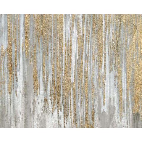 Behind the Waterfall White Modern Wood Framed Art Print by Jill, Susan
