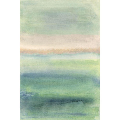 Campania II Black Modern Wood Framed Art Print with Double Matting by Jill, Susan