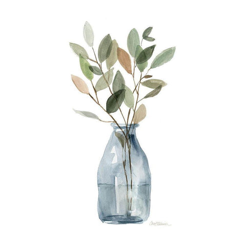 Still Moment II White Modern Wood Framed Art Print by Robinson, Carol