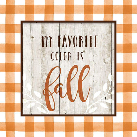 Favorite Color Black Modern Wood Framed Art Print by Murray, Amanda