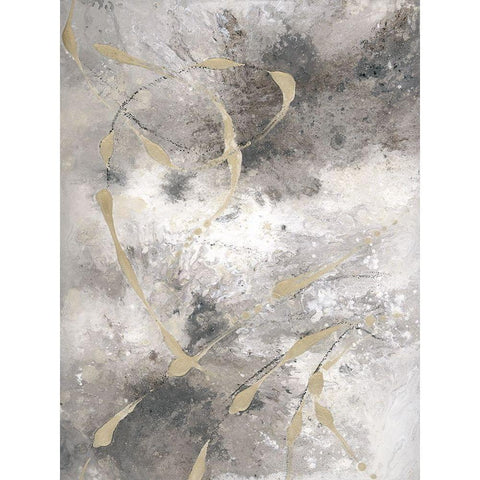 Freestyle I White Modern Wood Framed Art Print by Brooks, Donna