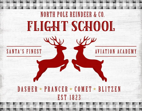 Flight School Black Ornate Wood Framed Art Print with Double Matting by Carpentieri, Natalie