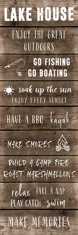 The Lake House Black Ornate Wood Framed Art Print with Double Matting by CAD Designs