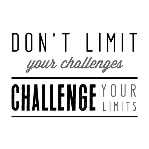 Challenge Black Modern Wood Framed Art Print by CAD Designs