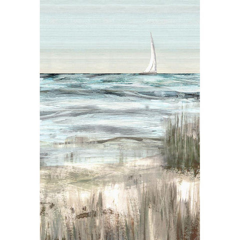 Heading in Dusk II White Modern Wood Framed Art Print by Jill, Susan