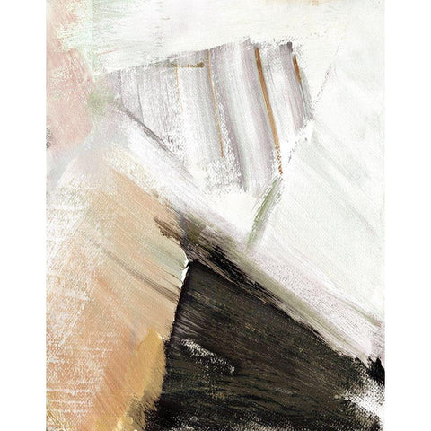 Sweep I Black Modern Wood Framed Art Print by Shapiro, Judith